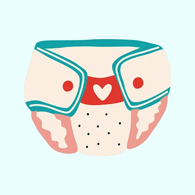 پوشک و لوازم تعویض